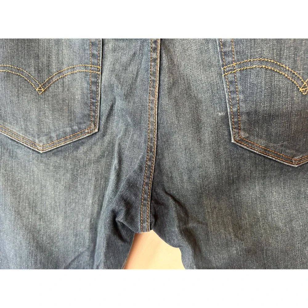 Levis 510 Skinny Fit Jeans Mens 36x30 Medium Wash Blue Denim Pants